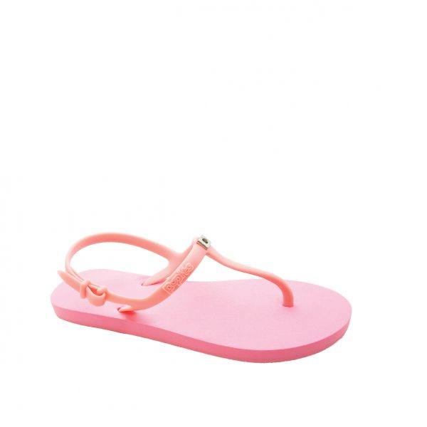 slingback flat pink miring